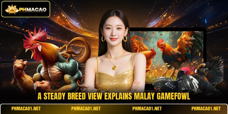 A steady breed view explains Malay gamefowl