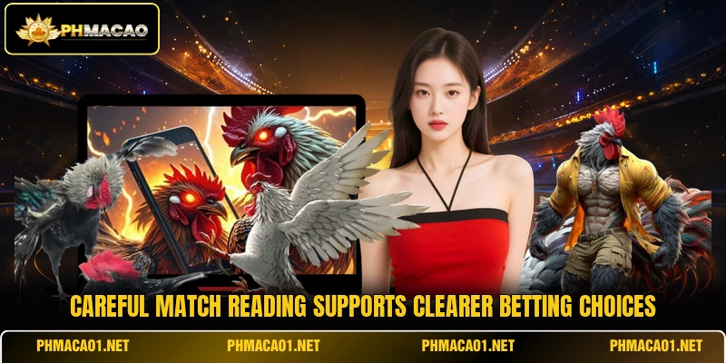 Careful match reading supports clearer betting choices