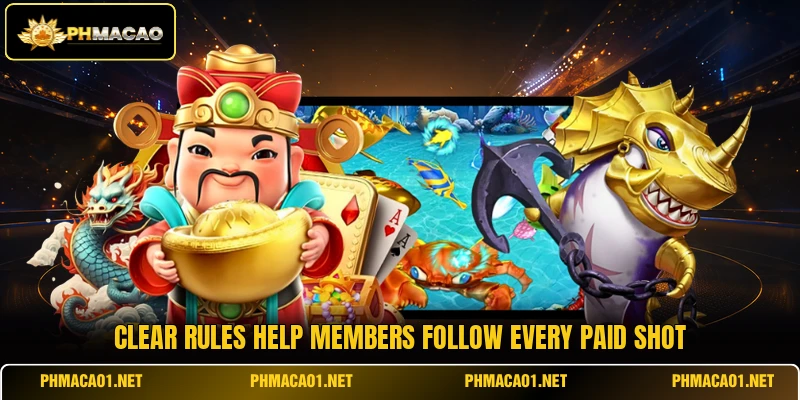 Clear rules help members follow every paid shot