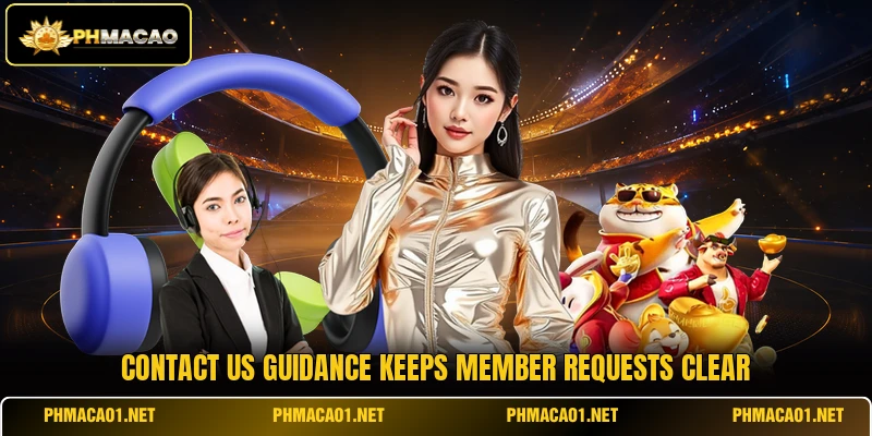 Contact us guidance keeps member requests clear