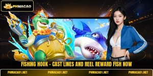 Fishing Hook - Cast Lines And Reel Reward Fish Now