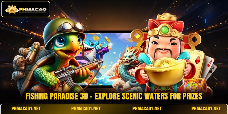 Fishing Paradise 3D - Explore Scenic Waters For Prizes