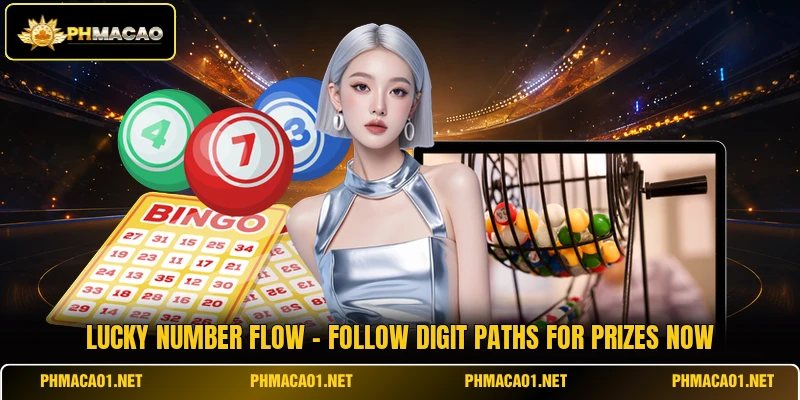 Lucky Number Flow - Follow Digit Paths For Prizes Now