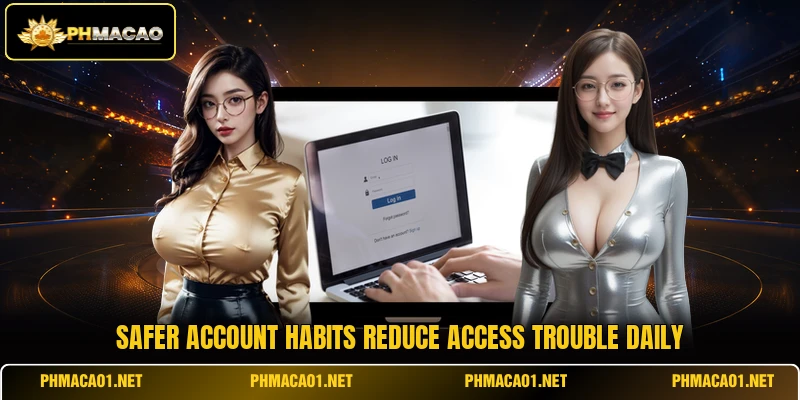 Safer account habits reduce access trouble daily