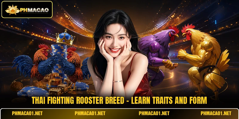 Thai Fighting Rooster Breed - Learn Traits And Form