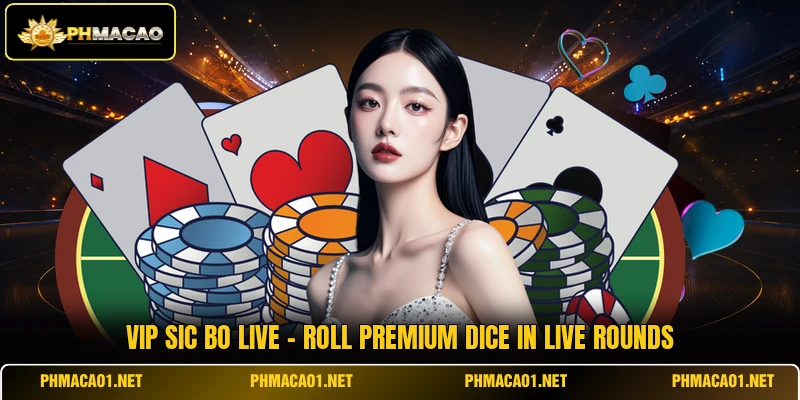 VIP Sic Bo Live - Roll Premium Dice In Live Rounds