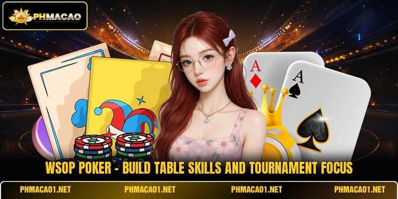 WSOP Poker - Build Table Skills And Tournament Focus